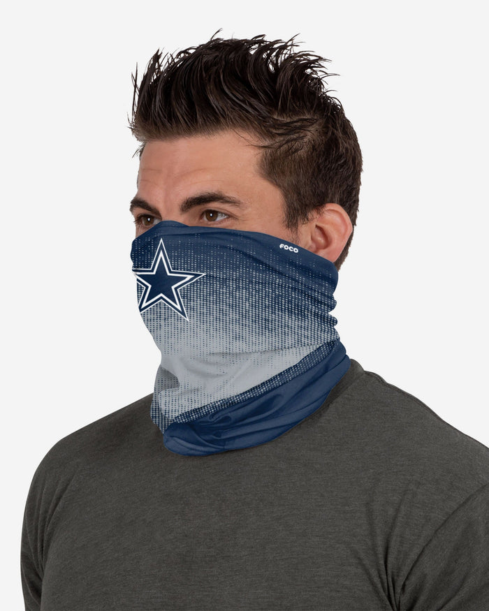 Dallas Cowboys Reversible Camo Gradient Gaiter Scarf FOCO - FOCO.com