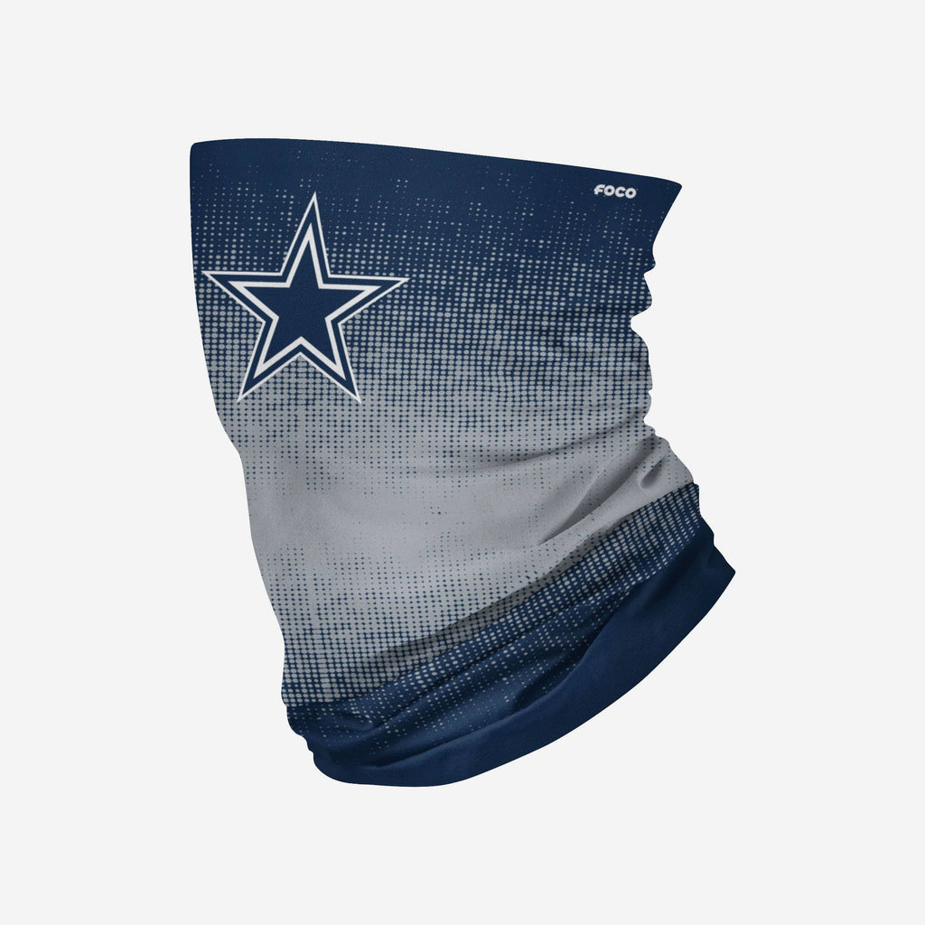 Dallas Cowboys Reversible Camo Gradient Gaiter Scarf FOCO - FOCO.com