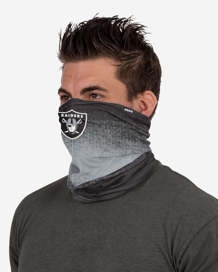 Las Vegas Raiders Reversible Camo Gradient Gaiter Scarf FOCO - FOCO.com