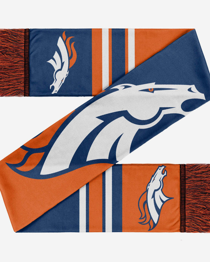 Denver Broncos Colorblock Scarf FOCO - FOCO.com