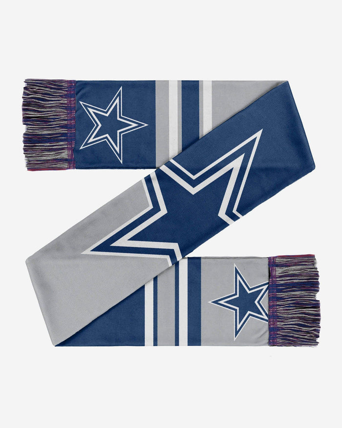 Dallas Cowboys Colorblock Scarf FOCO - FOCO.com