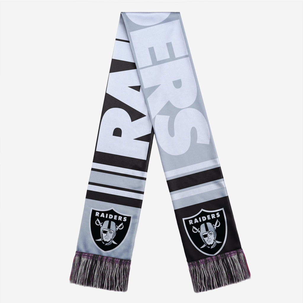 Las Vegas Raiders Colorblock Scarf FOCO - FOCO.com