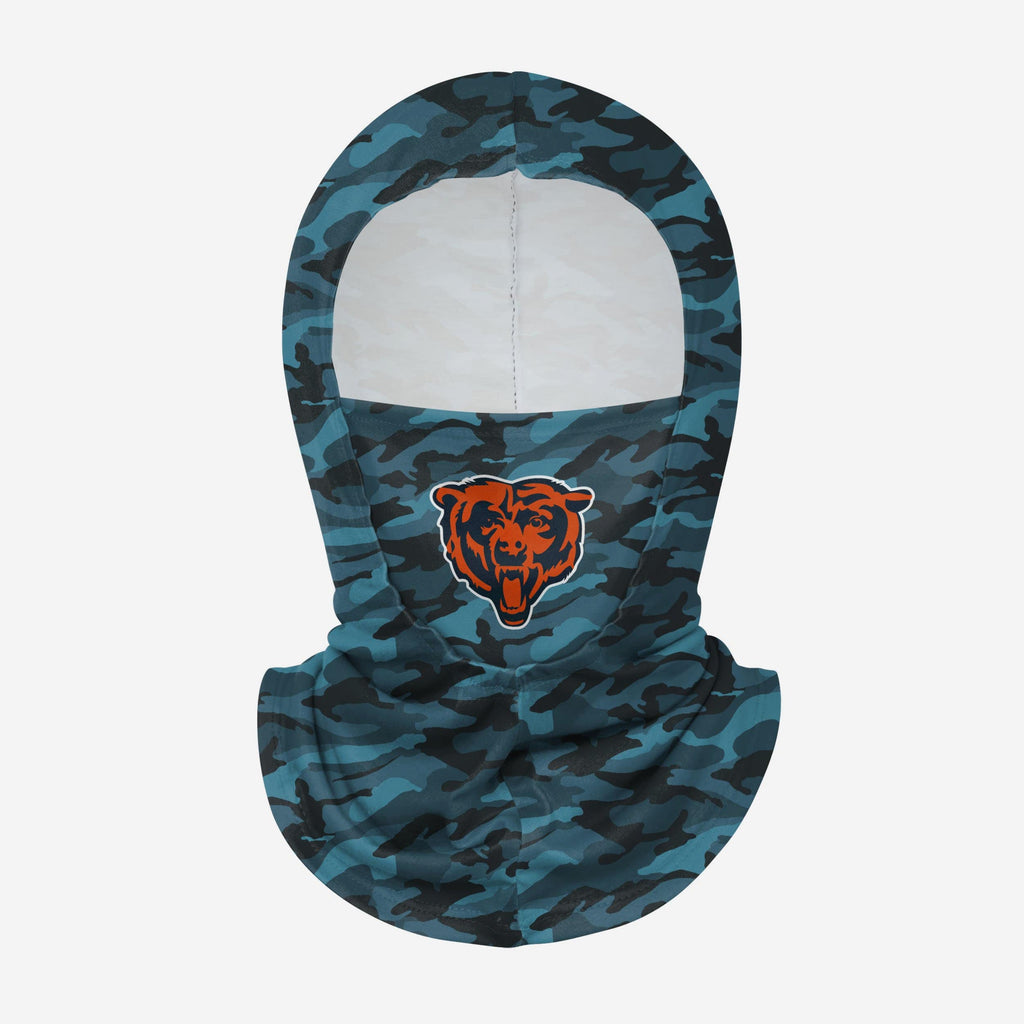 Chicago Bears Camo Lightweight Hooded Gaiter FOCO - FOCO.com