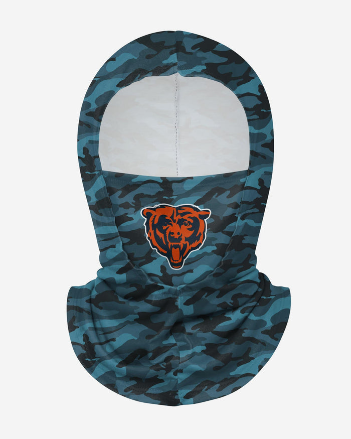 Chicago Bears Camo Lightweight Hooded Gaiter FOCO - FOCO.com