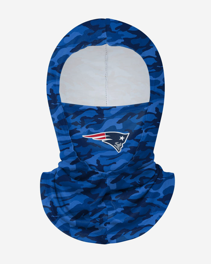 New England Patriots Camo Lightweight Hooded Gaiter FOCO - FOCO.com