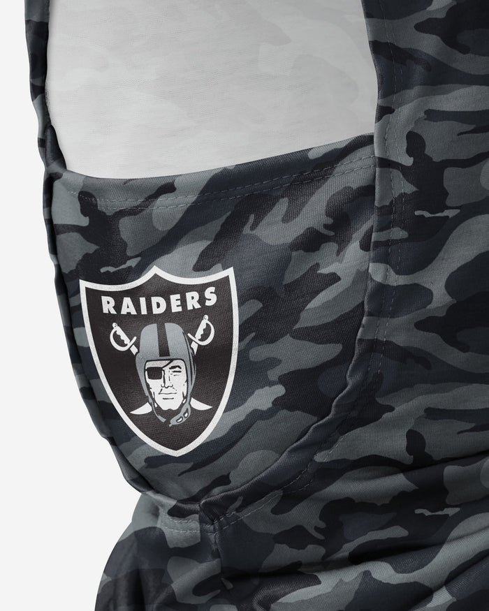 Las Vegas Raiders Camo Lightweight Hooded Gaiter FOCO - FOCO.com