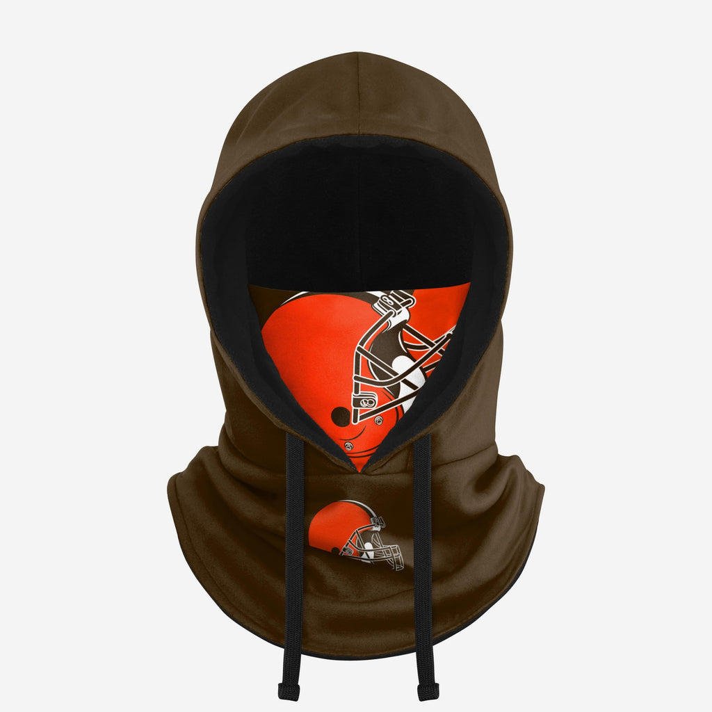 Cleveland Browns Drawstring Hooded Gaiter FOCO - FOCO.com