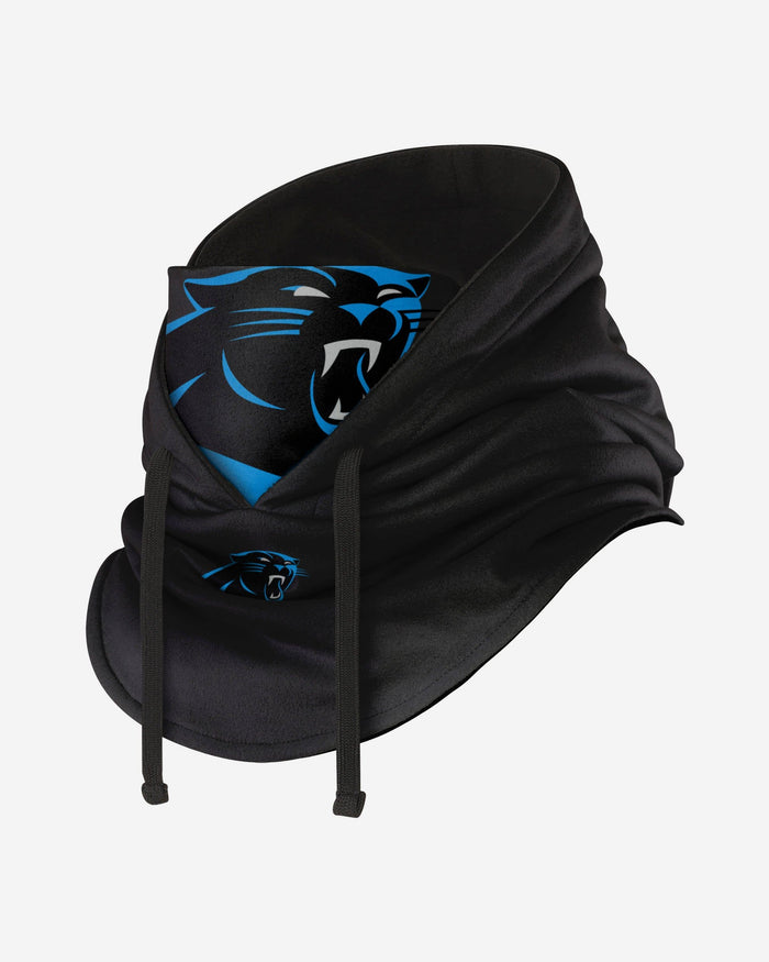 Carolina Panthers Drawstring Hooded Gaiter FOCO - FOCO.com