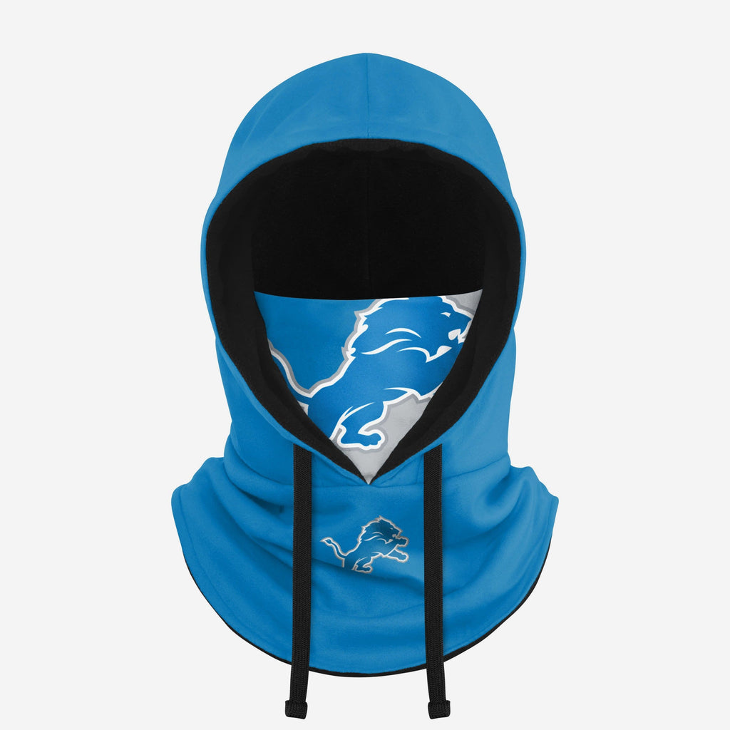 Detroit Lions Drawstring Hooded Gaiter FOCO - FOCO.com