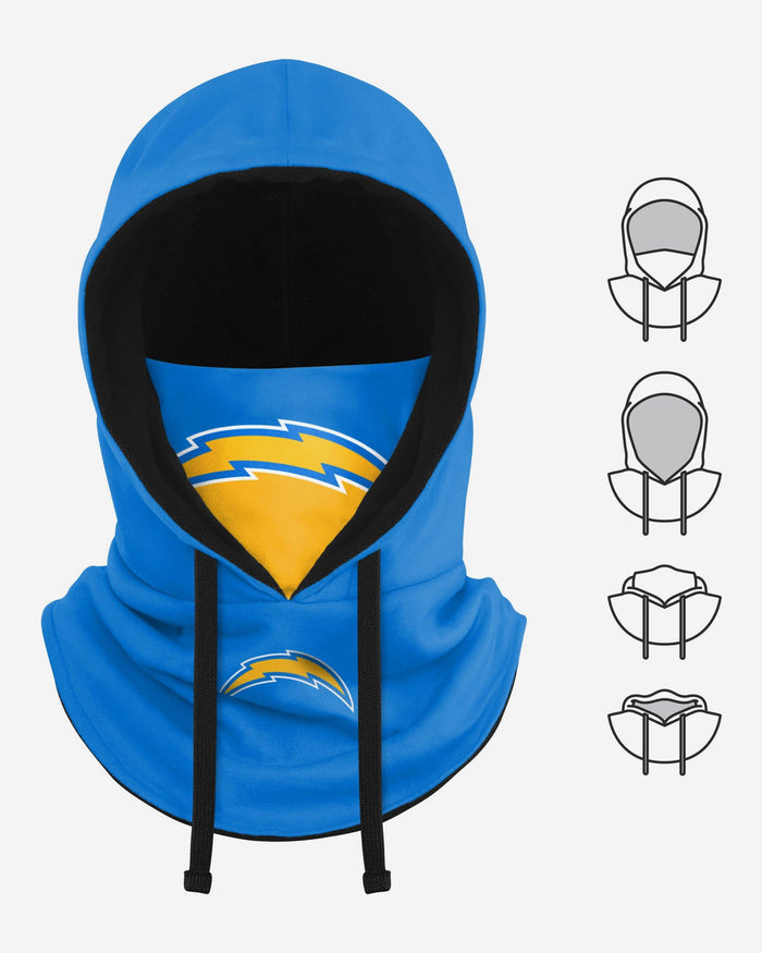 Los Angeles Chargers Drawstring Hooded Gaiter FOCO - FOCO.com