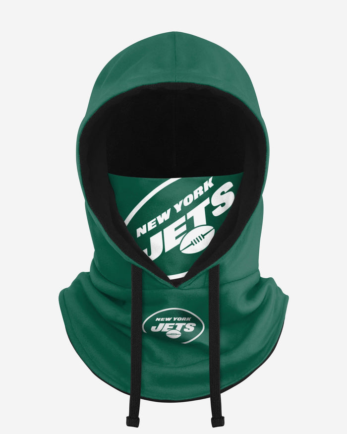 New York Jets Drawstring Hooded Gaiter FOCO - FOCO.com