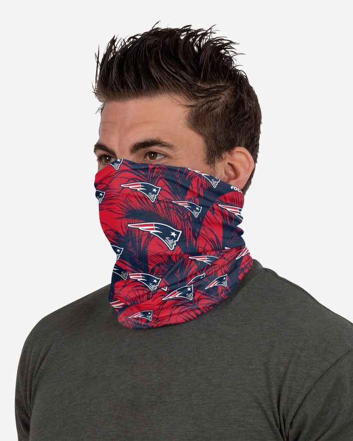 New England Patriots Floral UV Gaiter Scarf FOCO - FOCO.com