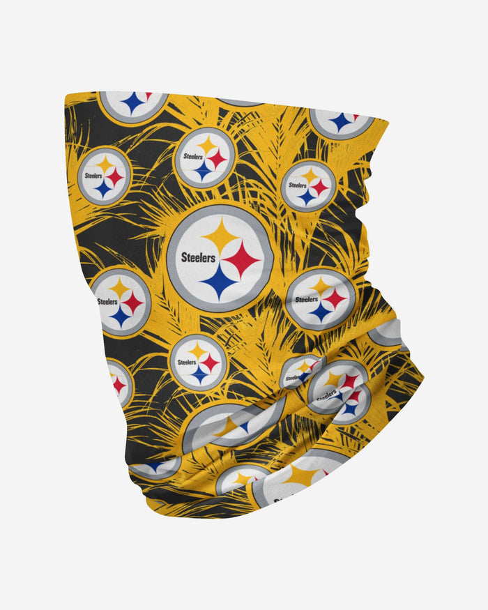 Pittsburgh Steelers Floral UV Gaiter Scarf FOCO - FOCO.com