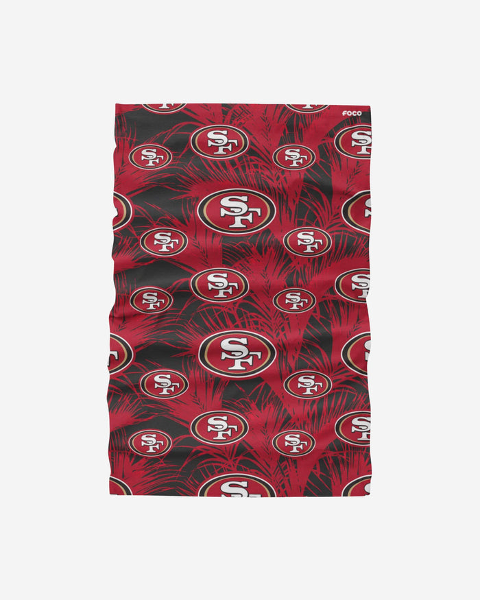 San Francisco 49ers Floral UV Gaiter Scarf FOCO - FOCO.com