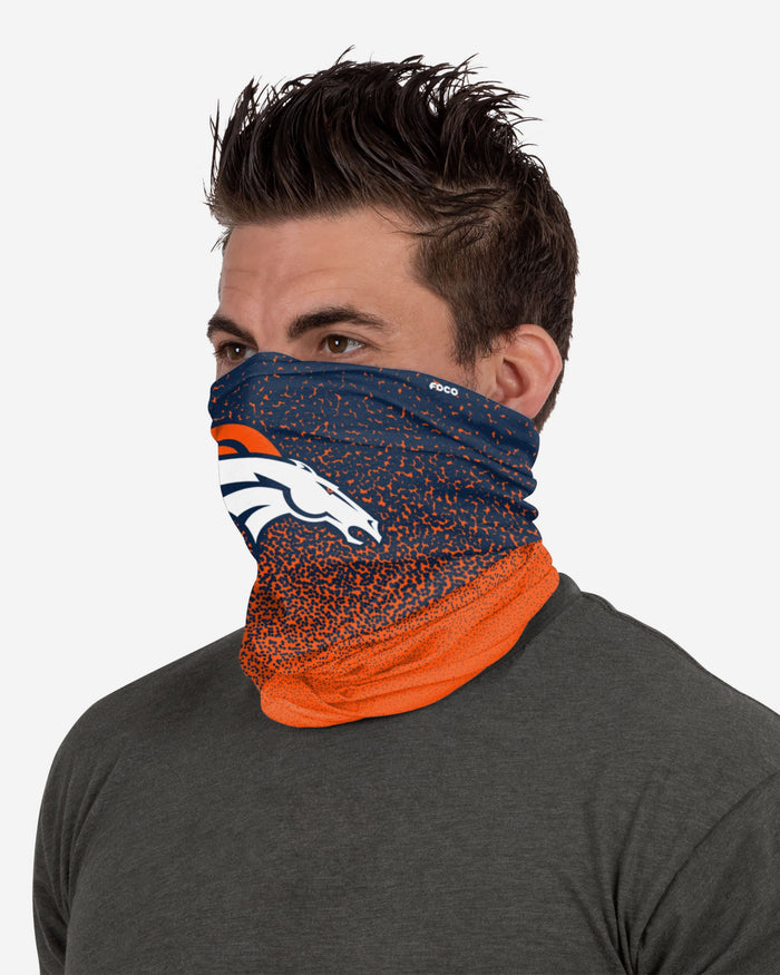 Denver Broncos Gradient Fleece Gaiter Scarf FOCO - FOCO.com