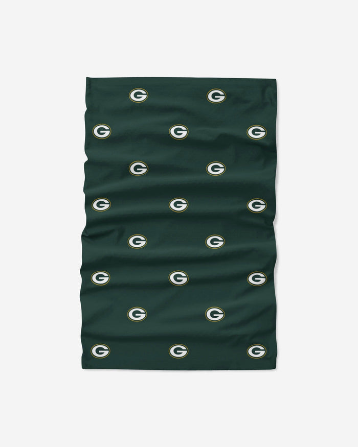Green Bay Packers Mini Print Logo Gaiter Scarf FOCO - FOCO.com