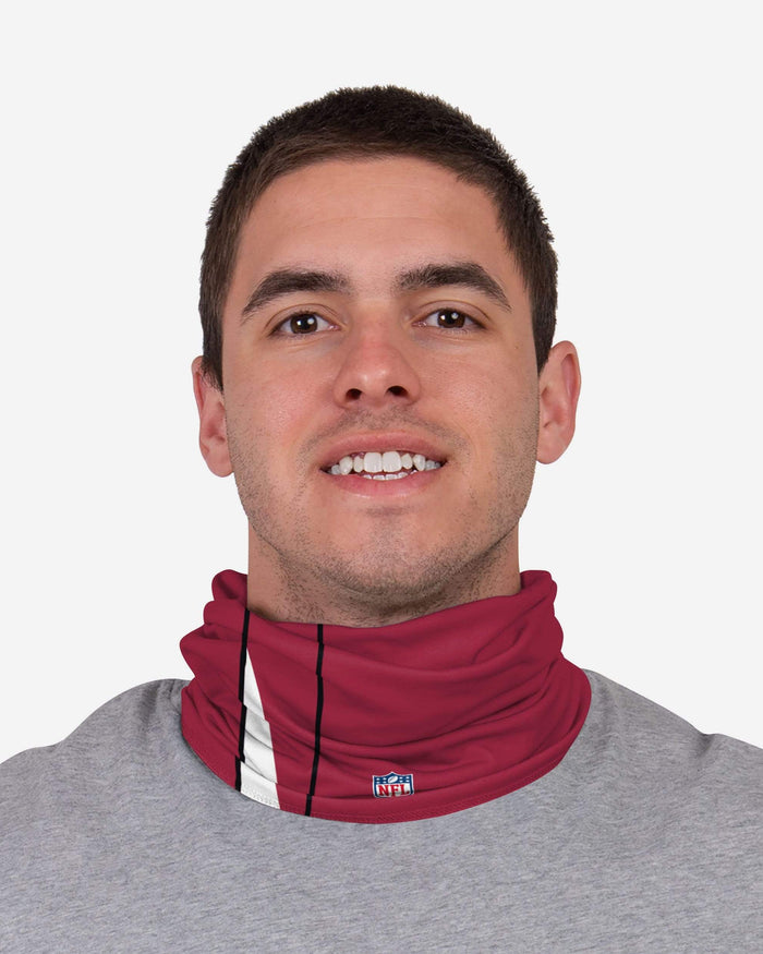 Larry Fitzgerald Arizona Cardinals On-Field Sideline Logo Gaiter Scarf FOCO - FOCO.com