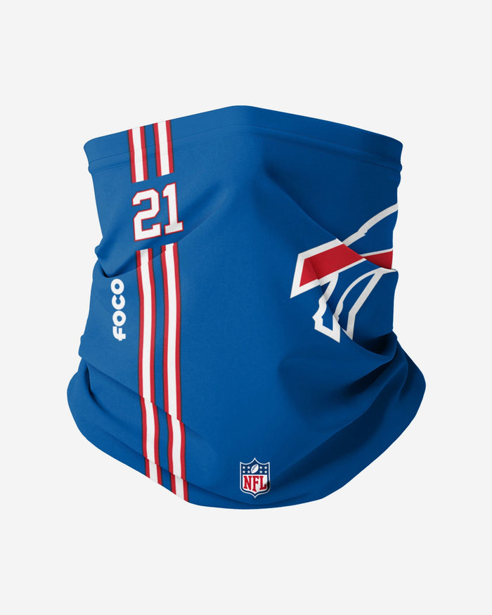 Jordan Poyer Buffalo Bills On-Field Sideline Logo Gaiter Scarf FOCO - FOCO.com