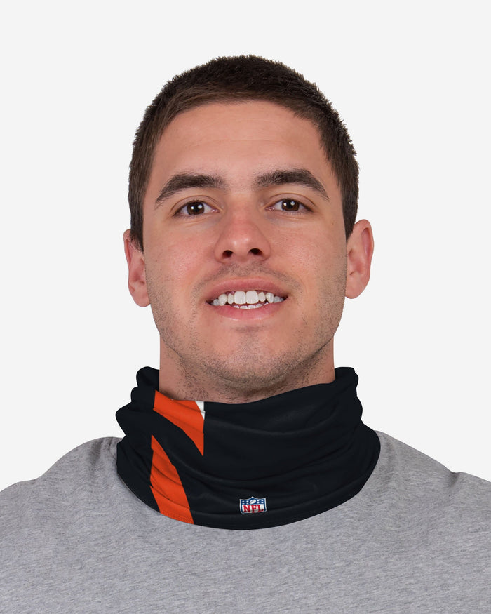 Joe Burrow Cincinnati Bengals On-Field Sideline Logo Gaiter Scarf FOCO - FOCO.com