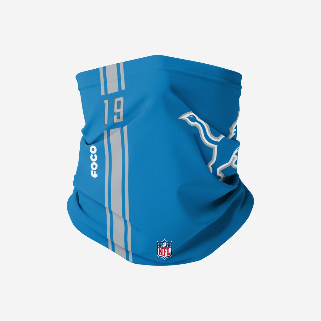 Kenny Golladay Detroit Lions On-Field Sideline Logo Gaiter Scarf FOCO - FOCO.com