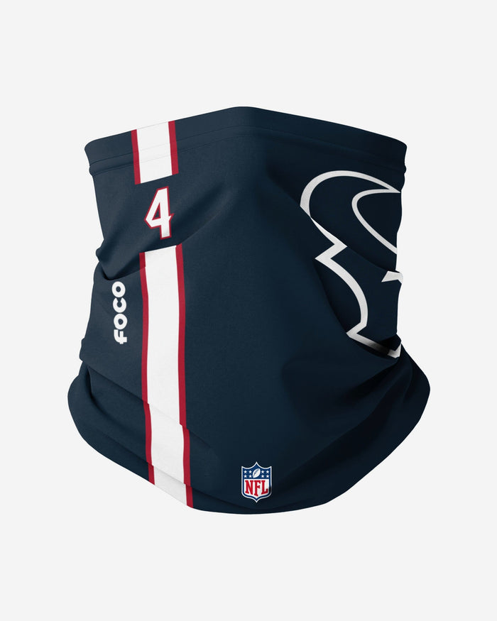 Deshaun Watson Houston Texans On-Field Sideline Logo Gaiter Scarf FOCO - FOCO.com