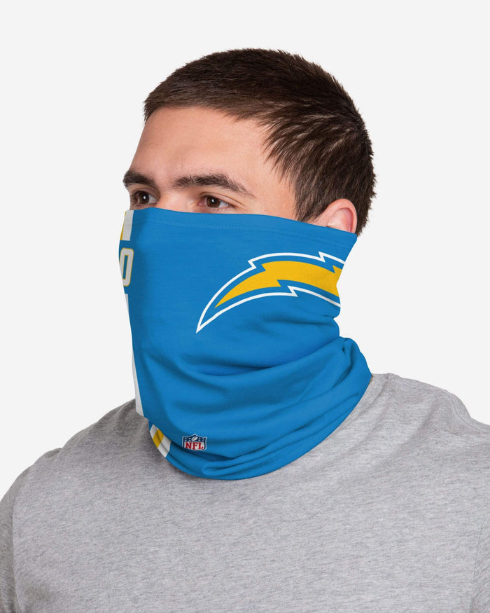 Austin Ekeler Los Angeles Chargers On-Field Sideline Logo Gaiter Scarf FOCO - FOCO.com