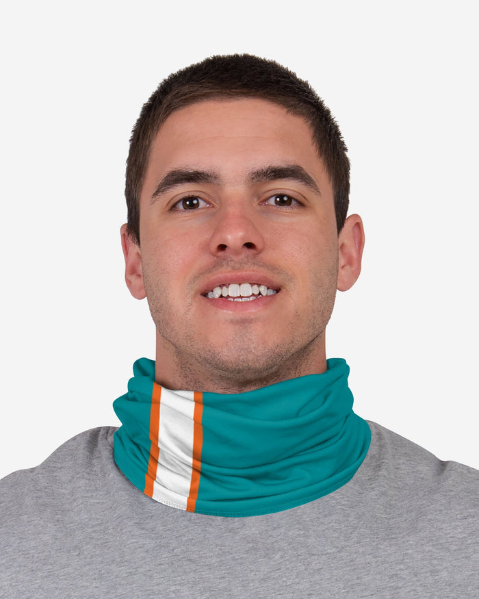 Miami Dolphins On-Field Sideline Gaiter Scarf FOCO - FOCO.com