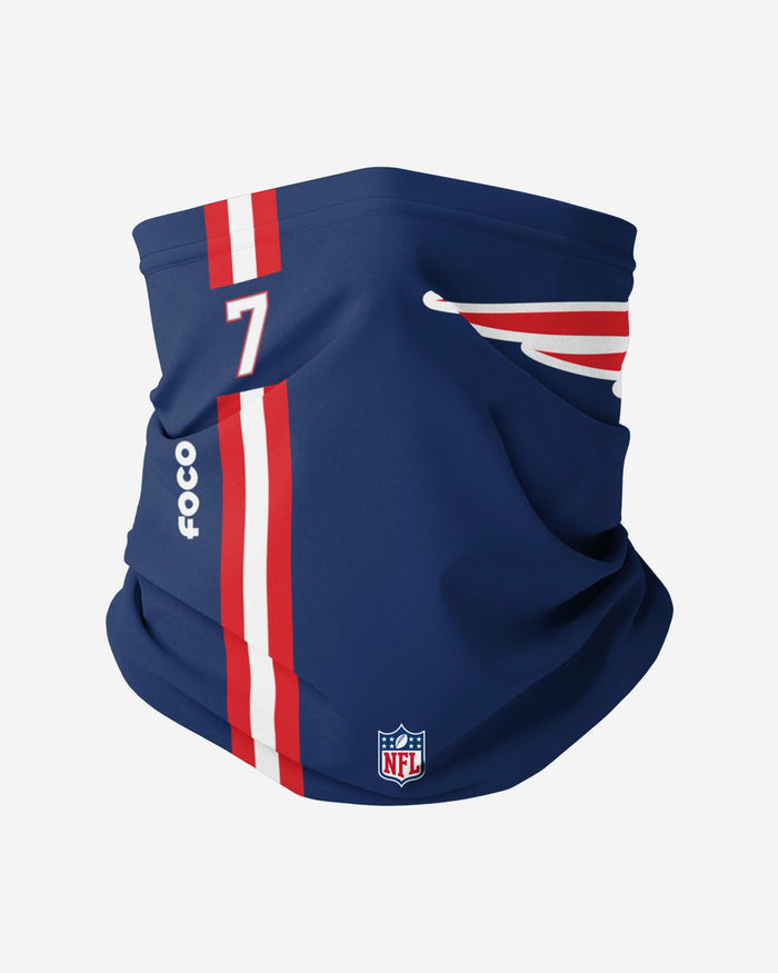 Jake Bailey New England Patriots On-Field Sideline Logo Gaiter Scarf FOCO - FOCO.com