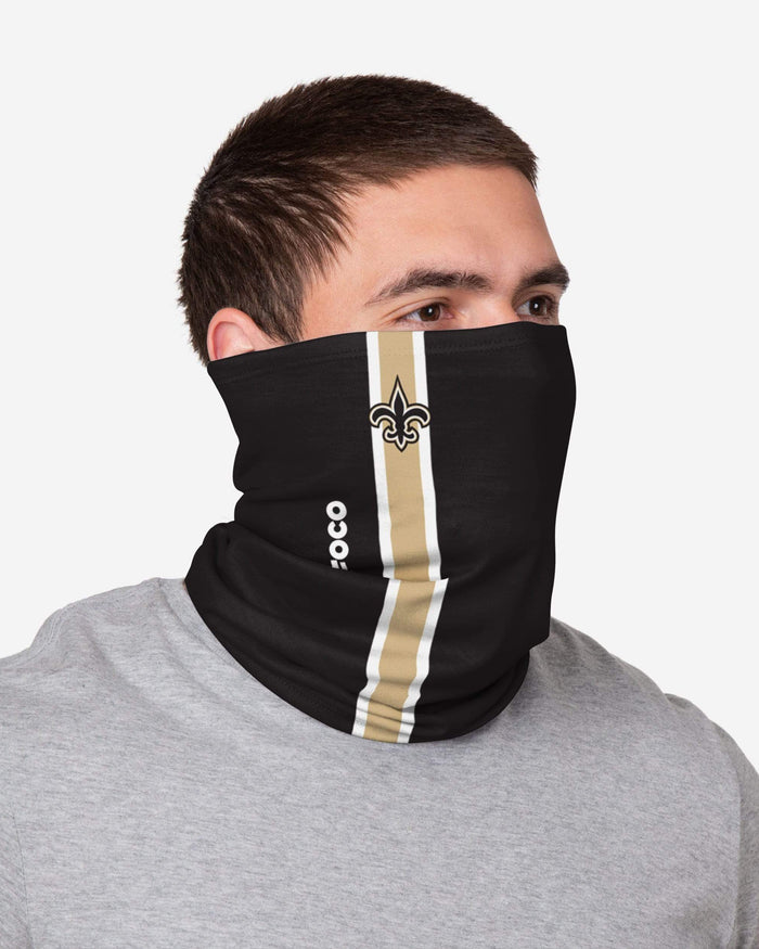 New Orleans Saints On-Field Sideline Logo Gaiter Scarf FOCO - FOCO.com