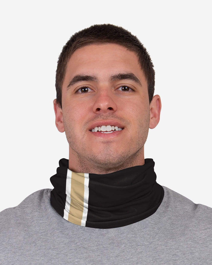 New Orleans Saints On-Field Sideline Logo Gaiter Scarf FOCO - FOCO.com