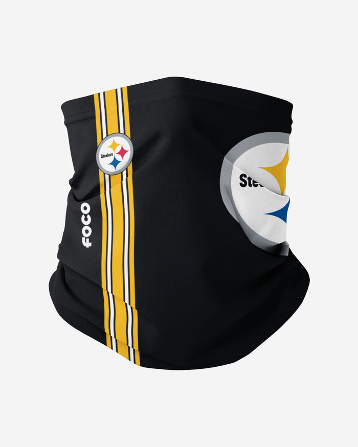 Pittsburgh Steelers On-Field Sideline Logo Gaiter Scarf FOCO Adult - FOCO.com