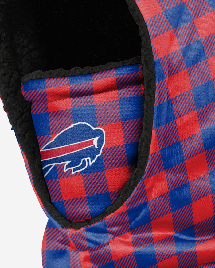 Buffalo Bills Plaid Hooded Gaiter FOCO - FOCO.com