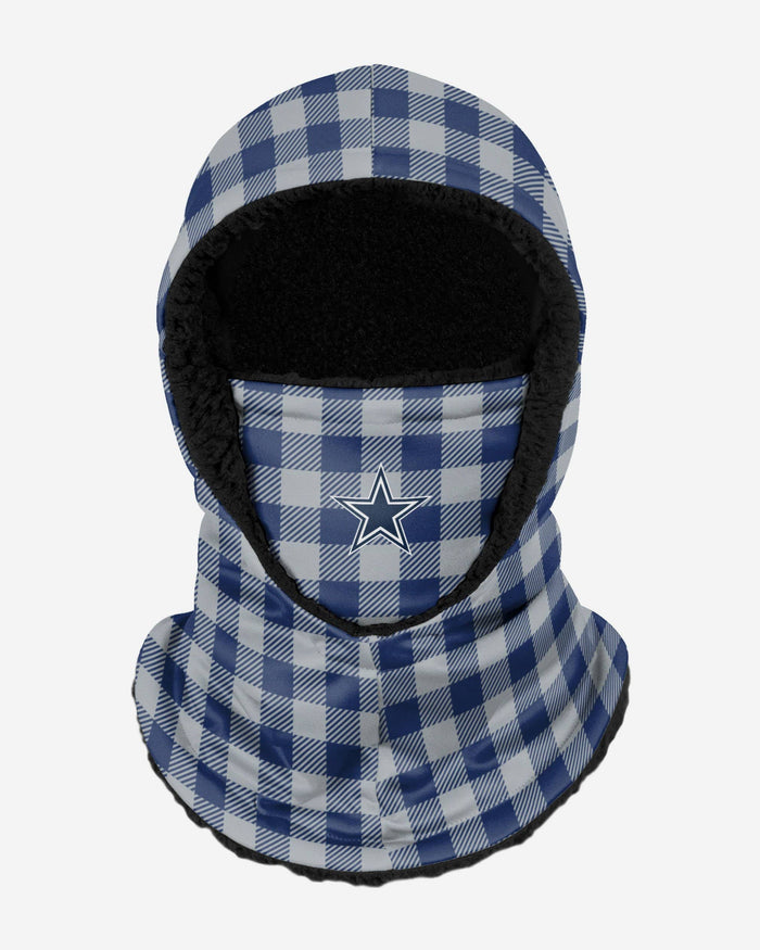 Dallas Cowboys Plaid Hooded Gaiter FOCO - FOCO.com