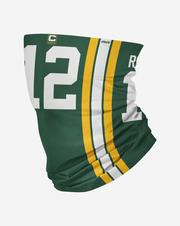 Aaron Rodgers Green Bay Packers Gaiter Scarf FOCO - FOCO.com