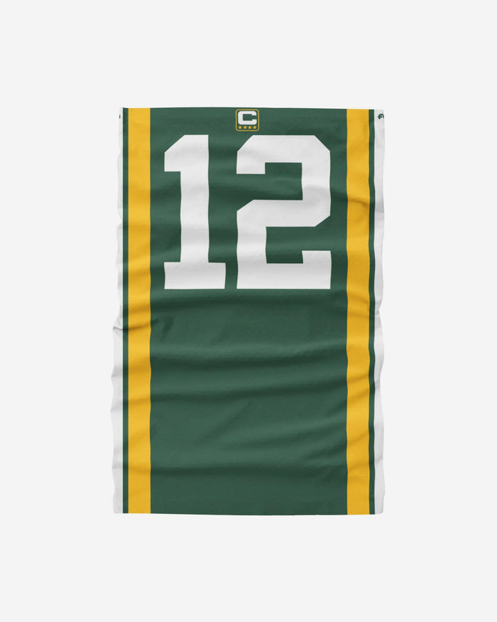 Aaron Rodgers Green Bay Packers Gaiter Scarf FOCO - FOCO.com