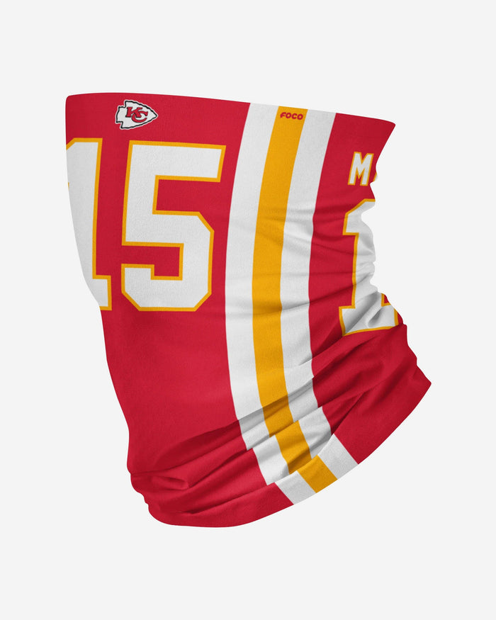 Patrick Mahomes Kansas City Chiefs Gaiter Scarf FOCO - FOCO.com