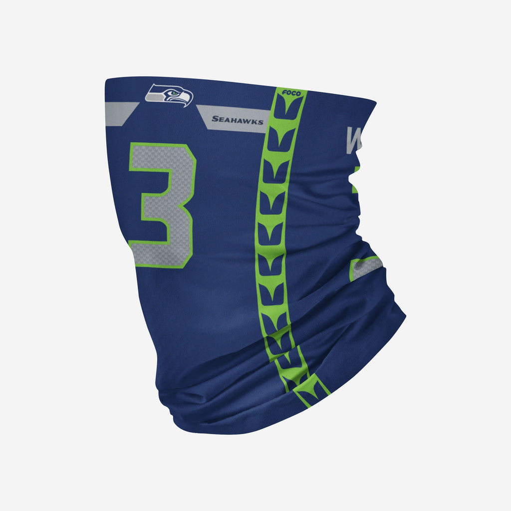 Russell Wilson Seattle Seahawks Gaiter Scarf FOCO - FOCO.com