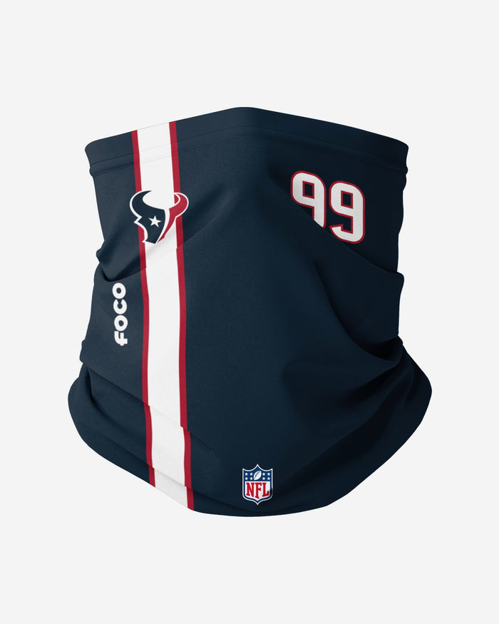 JJ Watt Houston Texans On-Field Sideline Gaiter Scarf FOCO - FOCO.com