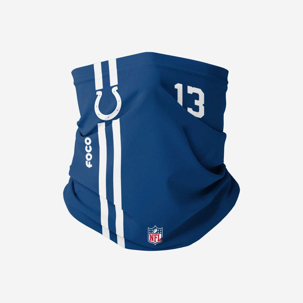 TY Hilton Indianapolis Colts On-Field Sideline Gaiter Scarf FOCO - FOCO.com