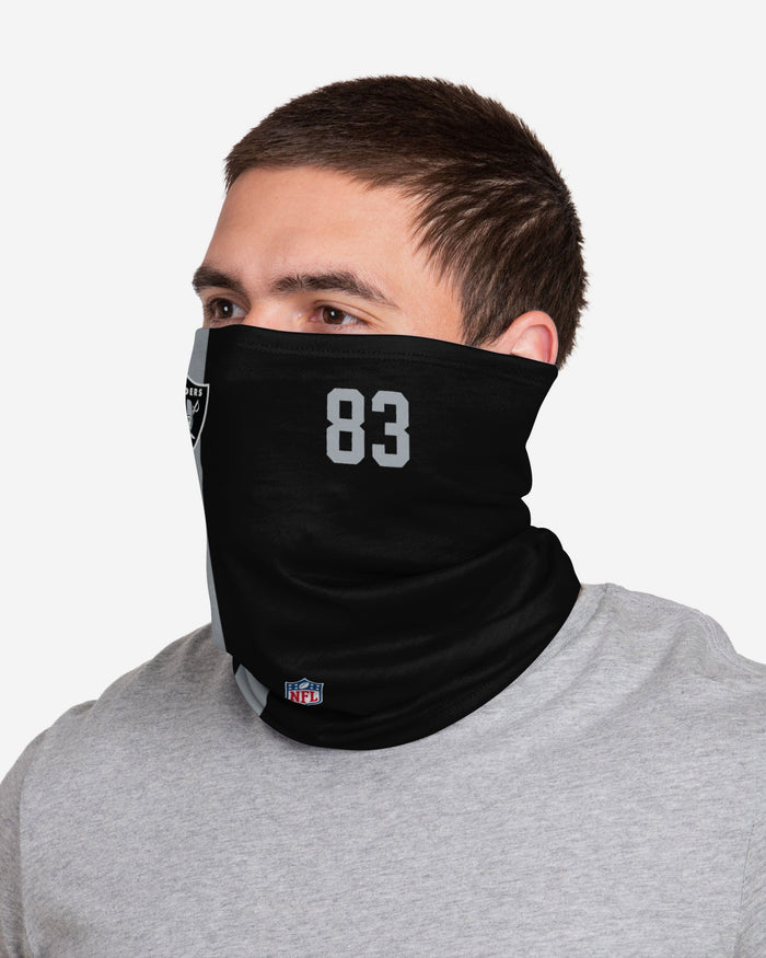Darren Waller Las Vegas Raiders On-Field Sideline Gaiter Scarf FOCO - FOCO.com