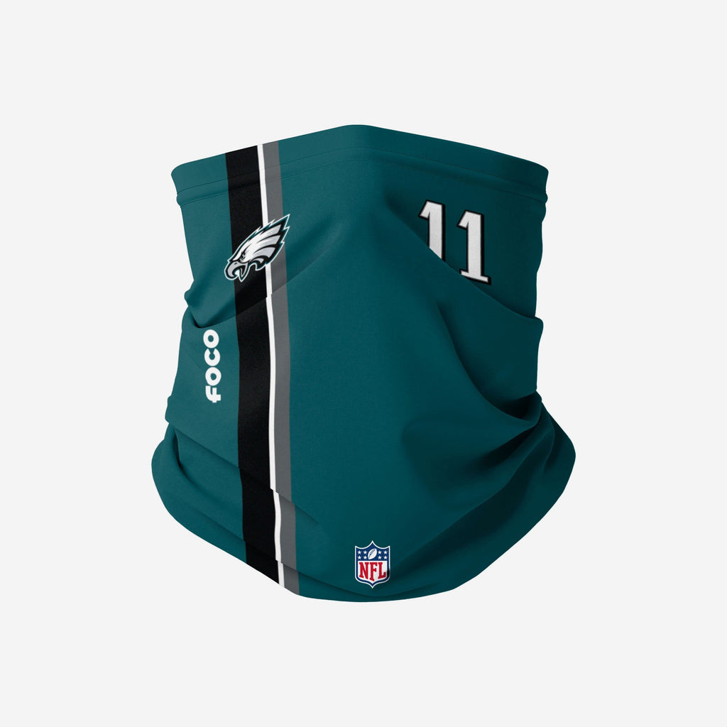 Carson Wentz Philadelphia Eagles On-Field Sideline Gaiter Scarf FOCO - FOCO.com