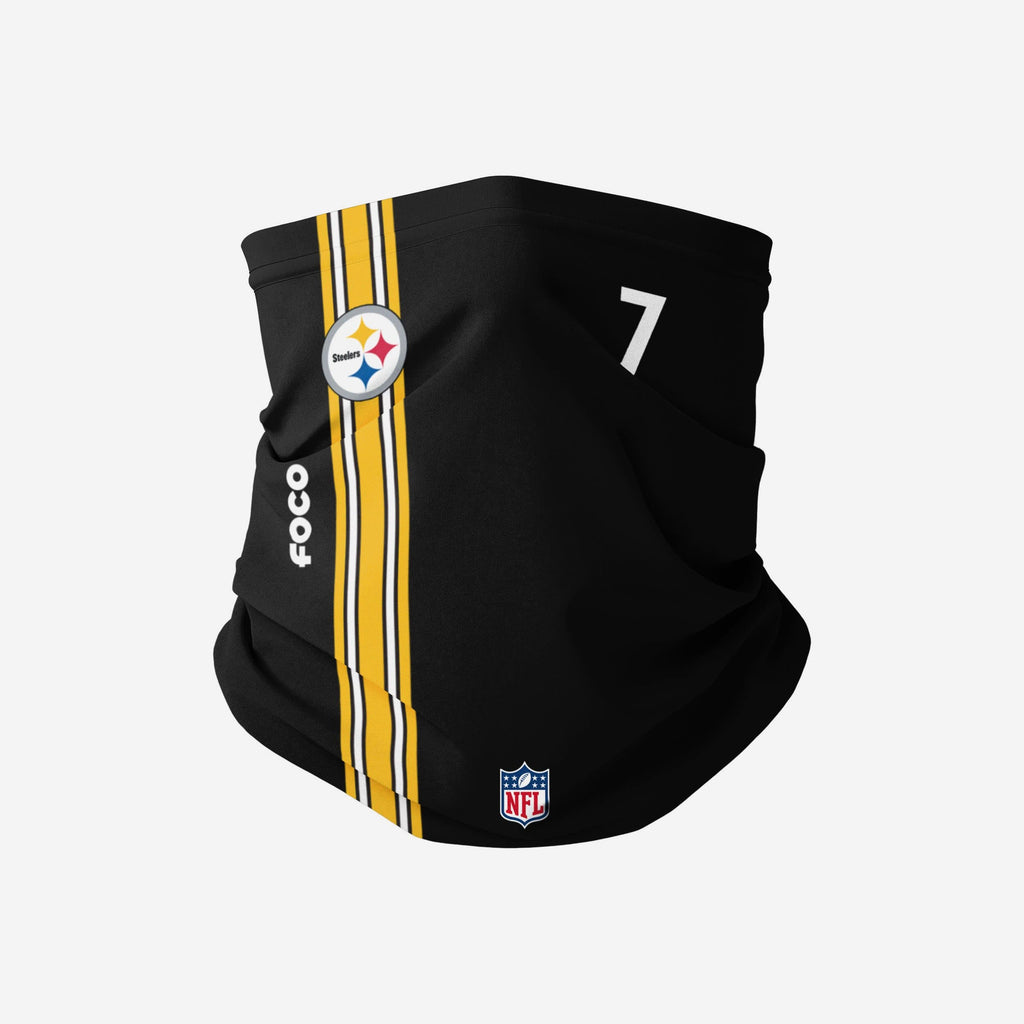 Ben Roethlisberger Pittsburgh Steelers On-Field Sideline Gaiter Scarf FOCO - FOCO.com