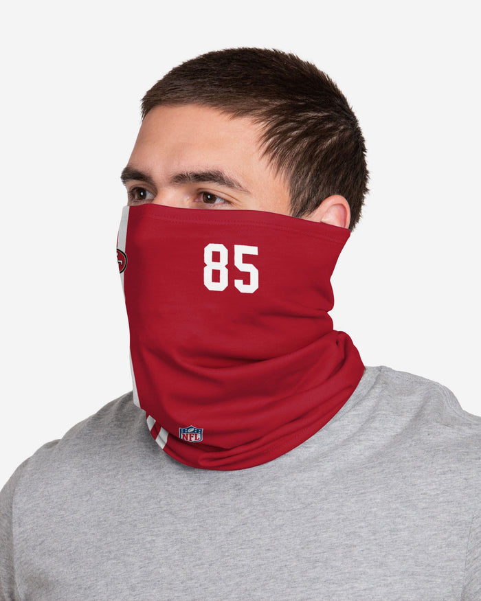 George Kittle San Francisco 49ers On-Field Sideline Gaiter Scarf FOCO - FOCO.com