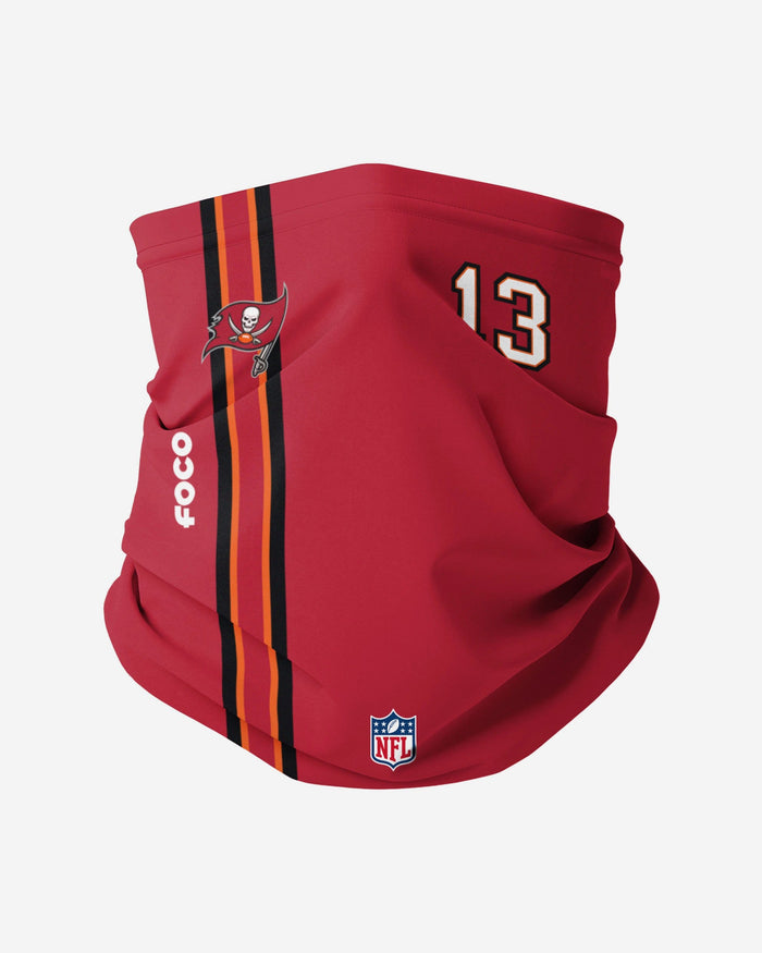 Mike Evans Tampa Bay Buccaneers On-Field Sideline Gaiter Scarf FOCO - FOCO.com