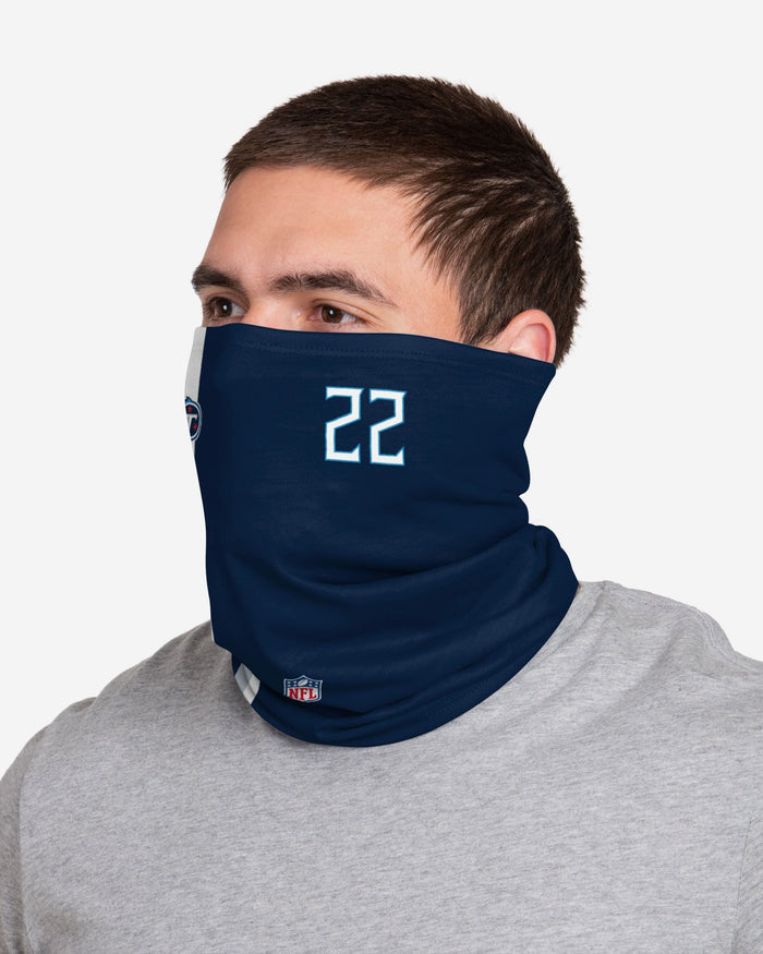 Derrick Henry Tennessee Titans On-Field Sideline Gaiter Scarf FOCO - FOCO.com