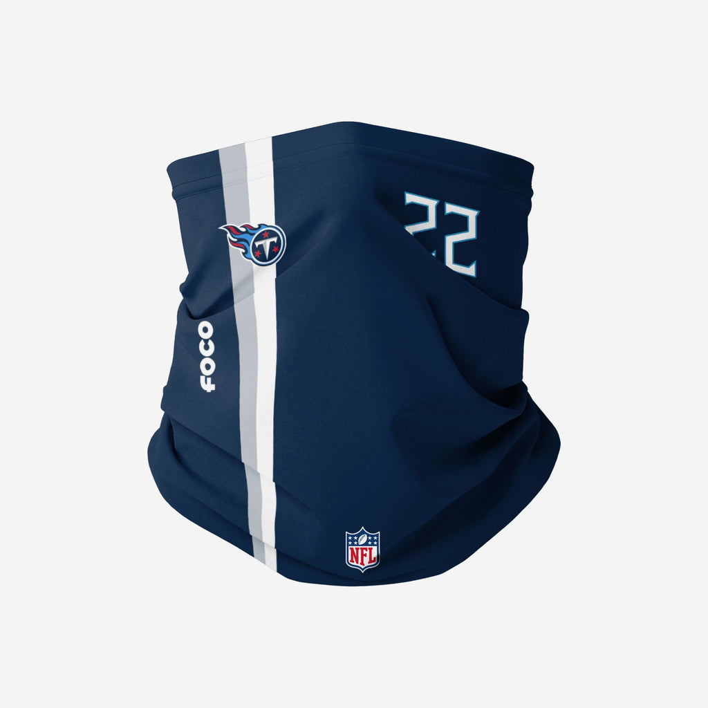 Derrick Henry Tennessee Titans On-Field Sideline Gaiter Scarf FOCO - FOCO.com