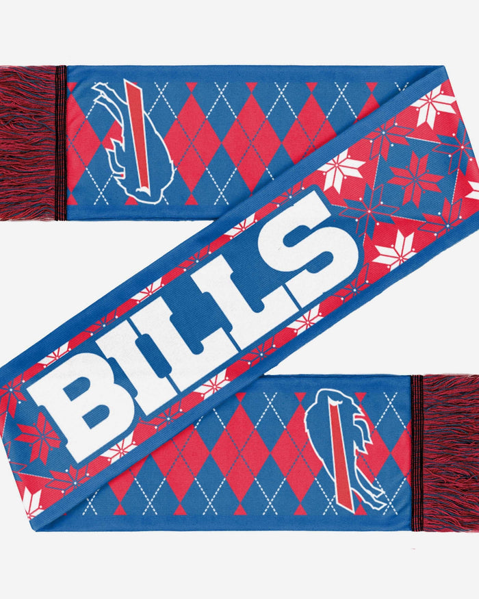 Buffalo Bills Reversible Ugly Scarf FOCO - FOCO.com