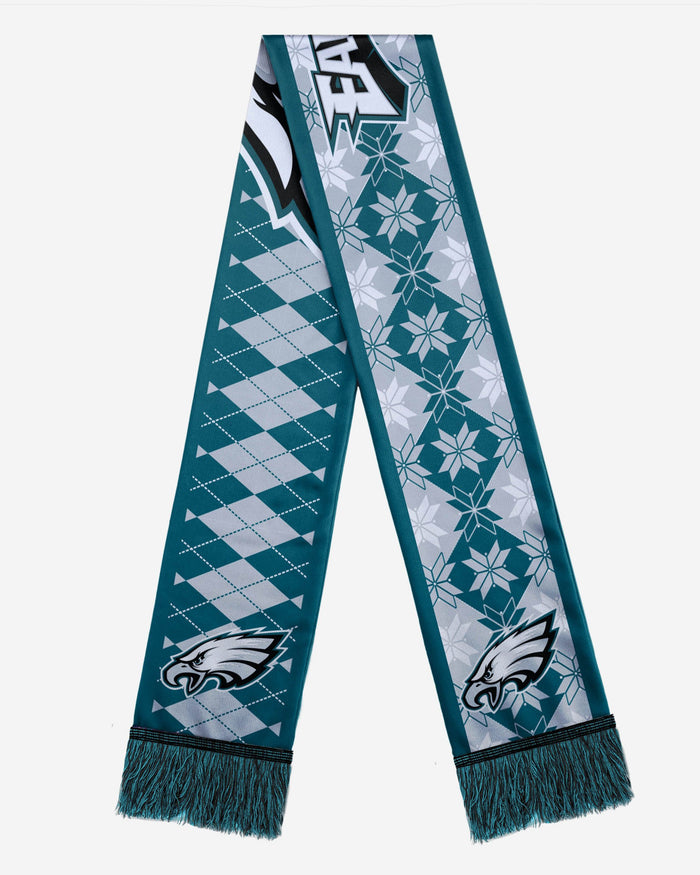 Philadelphia Eagles Reversible Ugly Scarf FOCO - FOCO.com