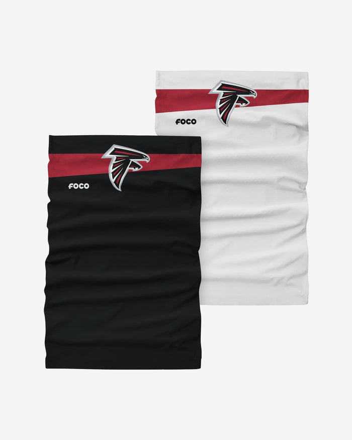 Atlanta Falcons Stitched 2 Pack Gaiter Scarf FOCO - FOCO.com