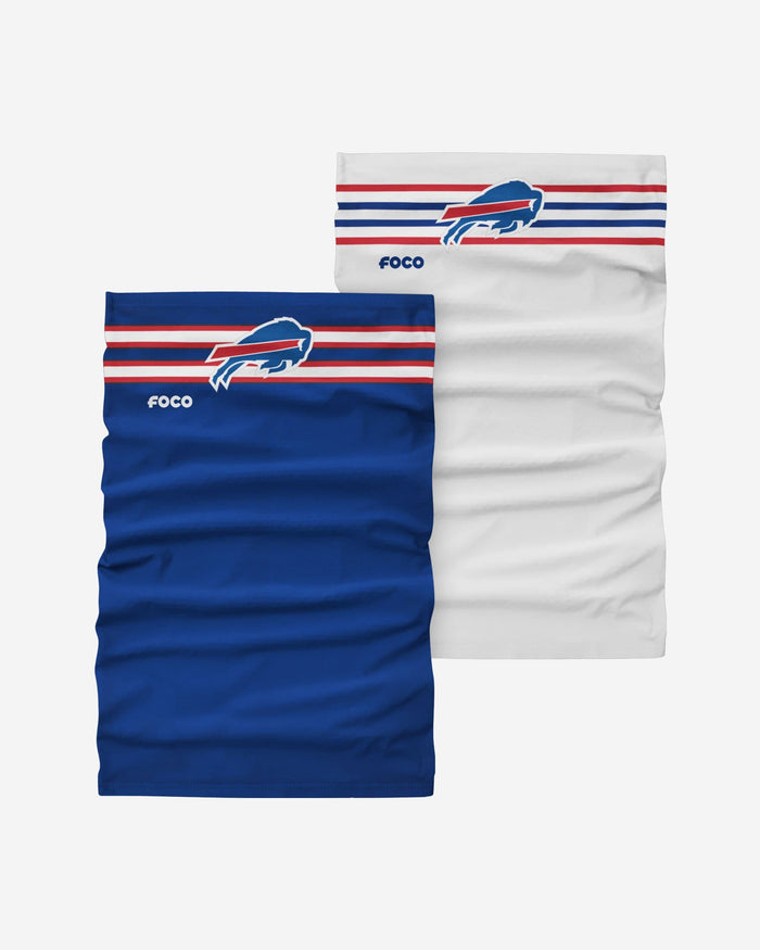 Buffalo Bills Stitched 2 Pack Gaiter Scarf FOCO - FOCO.com